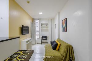 TV a/nebo společenská místnost v ubytování Apartamentos na Asa Sul de Brasília - GDP