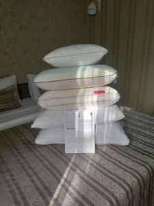 Postel nebo postele na pokoji v ubytování Шляпа