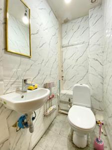 Un baño de New hostel in Melikishvili