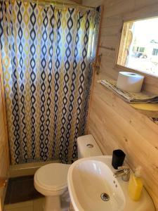 Baðherbergi á Serás Libre Refugio