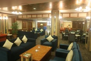 Χώρος καθιστικού στο Harbor Hotel Kaigetsu