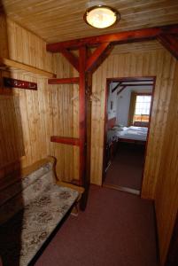 Voodi või voodid majutusasutuse Rodinný "Hotel U Můstků" toas