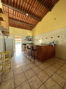 Η κουζίνα ή μικρή κουζίνα στο Casa Iguape