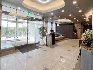 Vstupní hala nebo recepce v ubytování Hotel Route-Inn Shimodate
