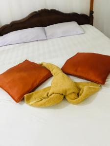 Giường trong phòng chung tại Khongaha Villa Holiday Home #AC