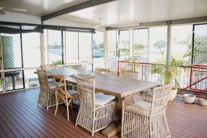 Μπαλκόνι ή βεράντα στο Clermont Modern Country Retreat