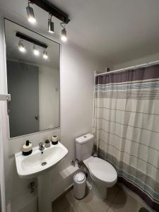 Koupelna v ubytování Departamento valle de Peñuelas