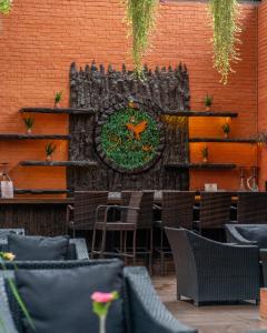 Oleskelutila majoituspaikassa The Malla Hotel - Thamel, 2 km to Swayambhunath Temple