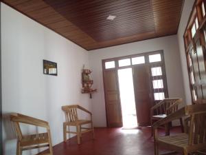 Χώρος καθιστικού στο Kanthi vila