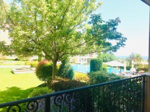 A garden outside Apartments in complex ATIA RESORT