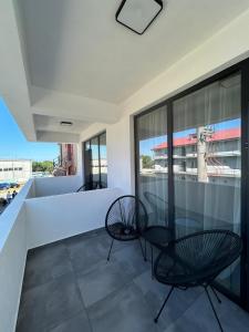 Μπαλκόνι ή βεράντα στο Bella studio-only adults