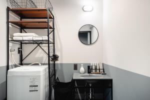 Kuchyň nebo kuchyňský kout v ubytování Private House Hibiki