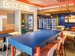 ibis budget Manchester Airport T2餐厅或其他用餐的地方