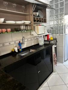 Η κουζίνα ή μικρή κουζίνα στο Vilamar