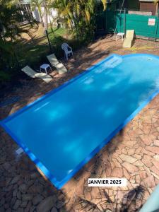 Bassein majutusasutuses Les Bungalows les Vanilliers, Sud Sauvage avec piscine või selle lähedal