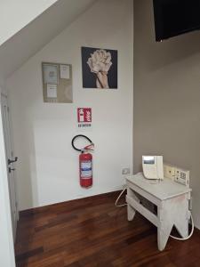 A television and/or entertainment centre at MeliKris home