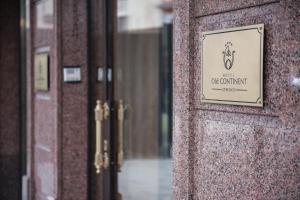 Certifikát, hodnocení, plakát nebo jiný dokument vystavený v ubytování Old Continent Hotel