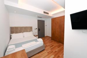 โทรทัศน์และ/หรือระบบความบันเทิงของ Bianco Hotel