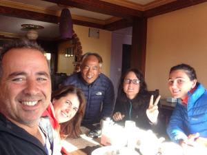 Clientes alojados en Hotel Everest Window View