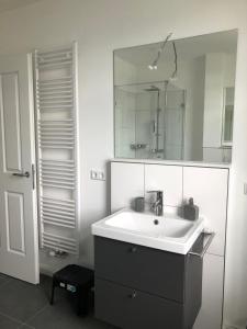 Et badeværelse på MSF Apartment Blauer Wolf