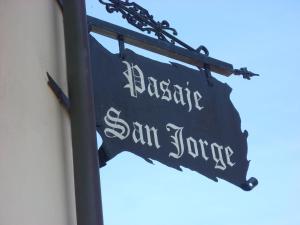 Certifikát, hodnocení, plakát nebo jiný dokument vystavený v ubytování Pasaje San Jorge