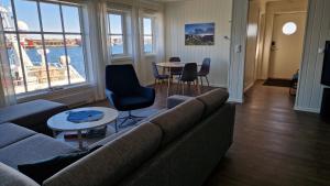 Posezení v ubytování Bensvik Brygge