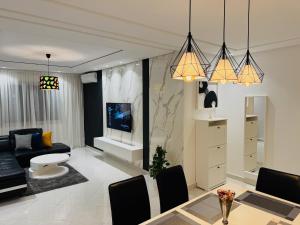 Istumisnurk majutusasutuses Modern Apartment in the heart of Tangier