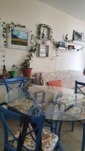 Posezení v ubytování Quarto Pacífico