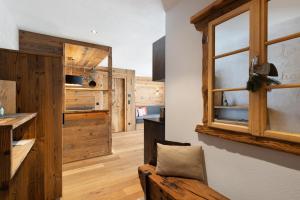 Kuchyň nebo kuchyňský kout v ubytování Chalet-Suite Wasser