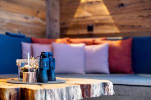 Posezení v ubytování Chalet-Suite Wasser