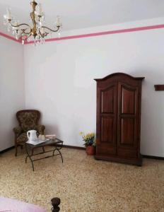 Posezení v ubytování B&B Mare e Monti