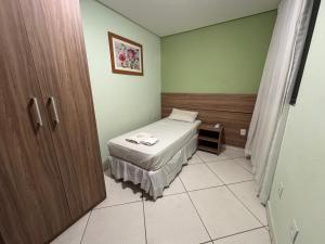 Katil atau katil-katil dalam bilik di Domus Hotel Cidade Nobre - Ipatinga