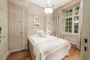 Llit o llits en una habitació de Hotel Kungsträdgården