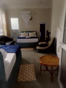Postel nebo postele na pokoji v ubytování Summer villa Ambagolla