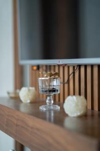 Charming Flat with Pool view Fast Wi-Fi的酒水