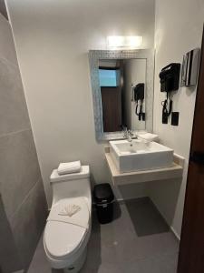 Vannituba majutusasutuses Hotel Mariel Holbox