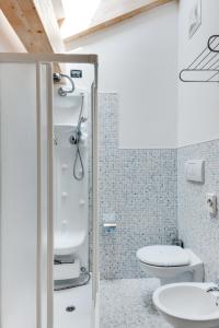 Koupelna v ubytování Phi Hotel Bellamonte