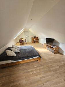 Voodi või voodid majutusasutuse Make Apartment toas