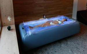 Postel nebo postele na pokoji v ubytování Hotel Intermonti