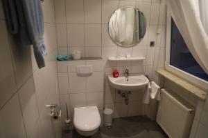 Koupelna v ubytování Hotel Hohe Wart
