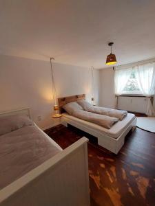 Postel nebo postele na pokoji v ubytování Ferienwohnung Josy