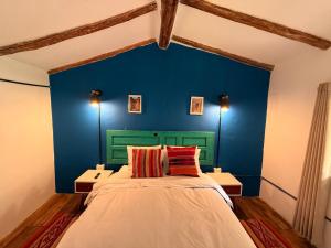 Letto o letti in una camera di Anido Hotel