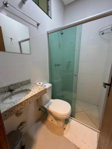 Koupelna v ubytování Domus Hotel Trindade - Canaã dos Carajás