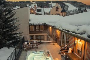 Lift House Lodge, Pet Friendly, Premium Studio Condo v zimě