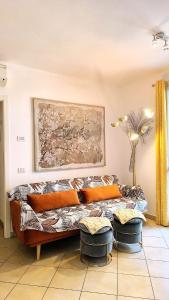 Χώρος καθιστικού στο Il Melograno Apartment (Centro Storico Prato) +42 φωτογραφίες