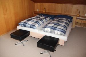 Voodi või voodid majutusasutuse Chalet Mittaghorn toas +10 fotot