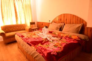 Predel za sedenje v nastanitvi Rest N Ramble - Manali