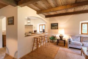 Posezení v ubytování Ferienhaus Nöstlbach