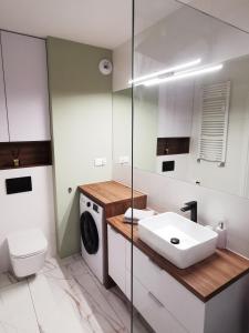 Koupelna v ubytování ZDROJOWA POLANA Apartamenty