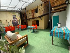 Area soggiorno di Anido Hotel